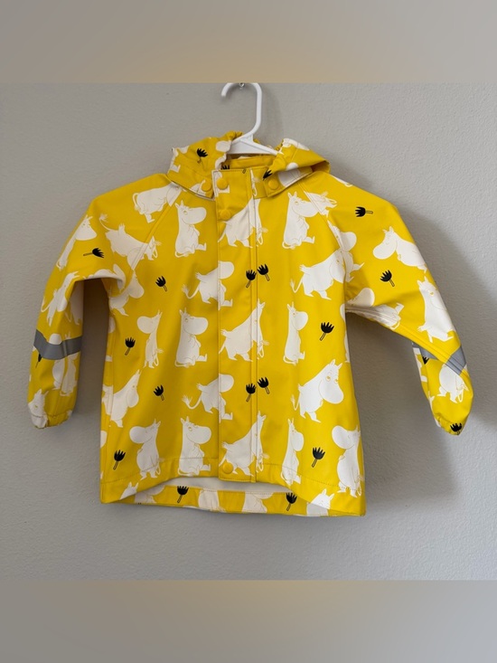 Moomin Other - Reima moomin  toddler hippopotamus yellow rain jacket